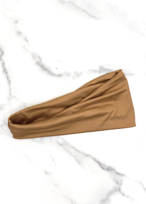 Upcycled Brown LV Top Knot Headband – MandaBees Headbands