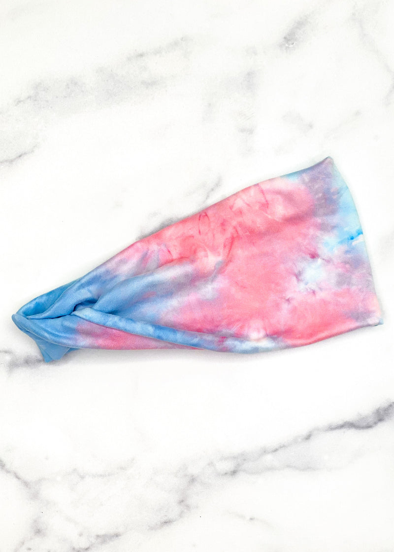 Tie Dye Twist Headband